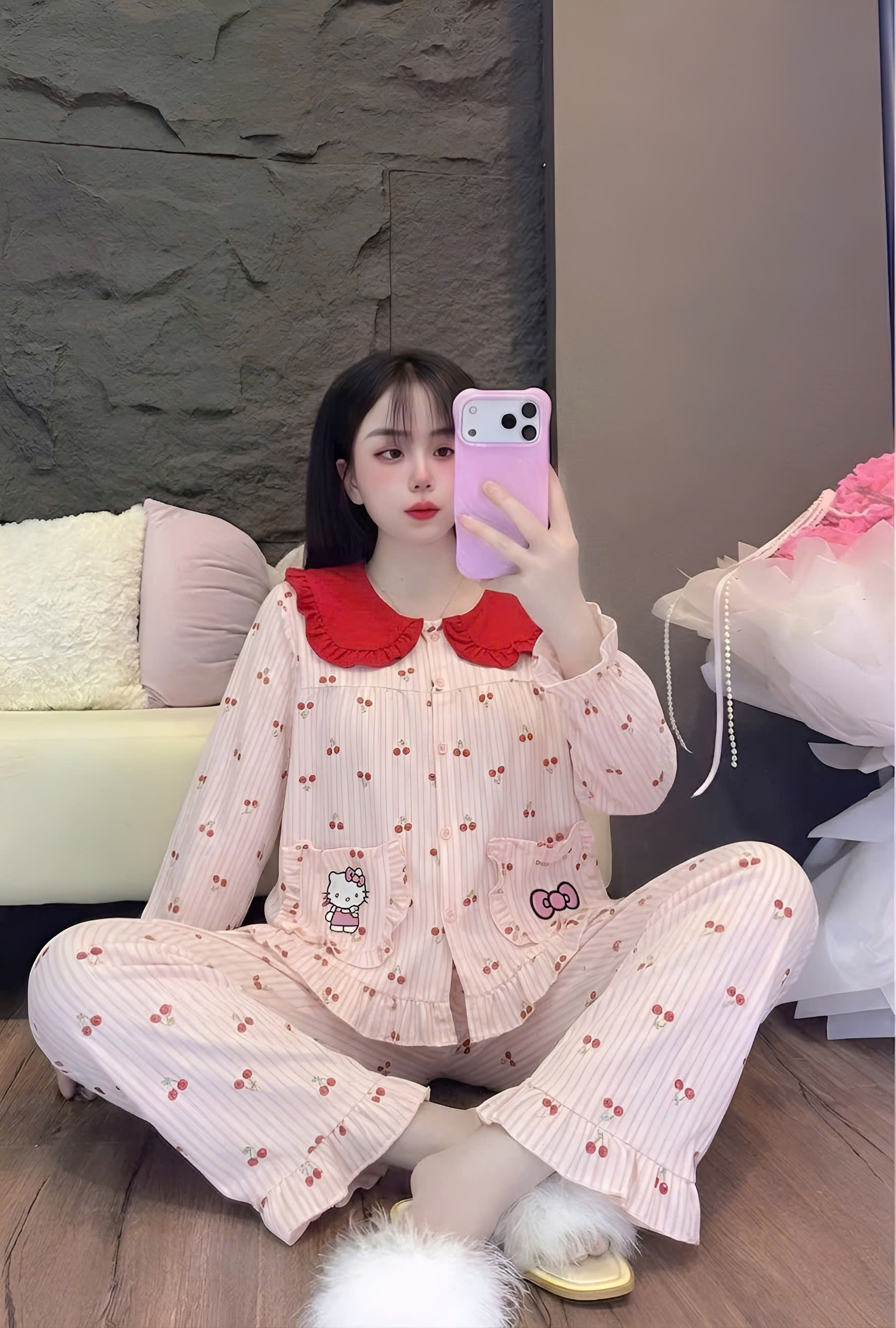 19 mẫu tay dài lụa đũi mềm dể thương