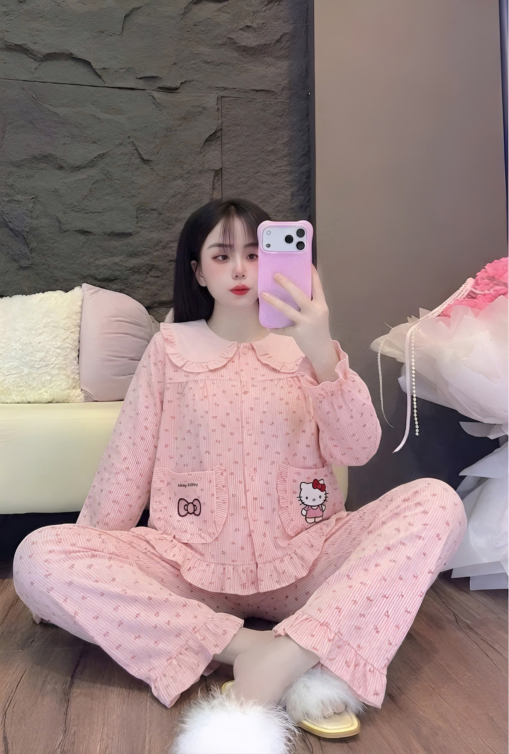 19 mẫu tay dài lụa đũi mềm dể thương