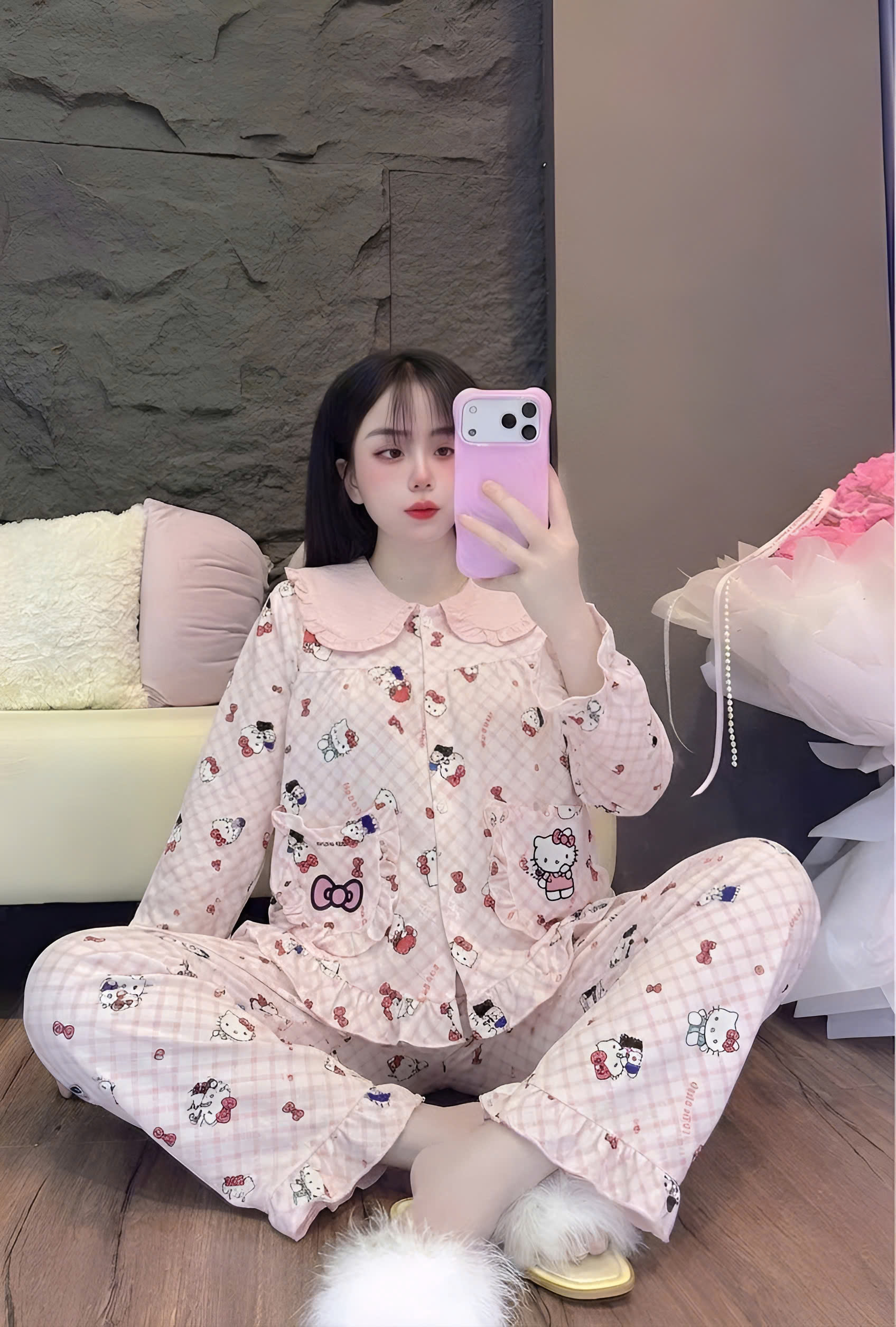 19 mẫu tay dài lụa đũi mềm dể thương