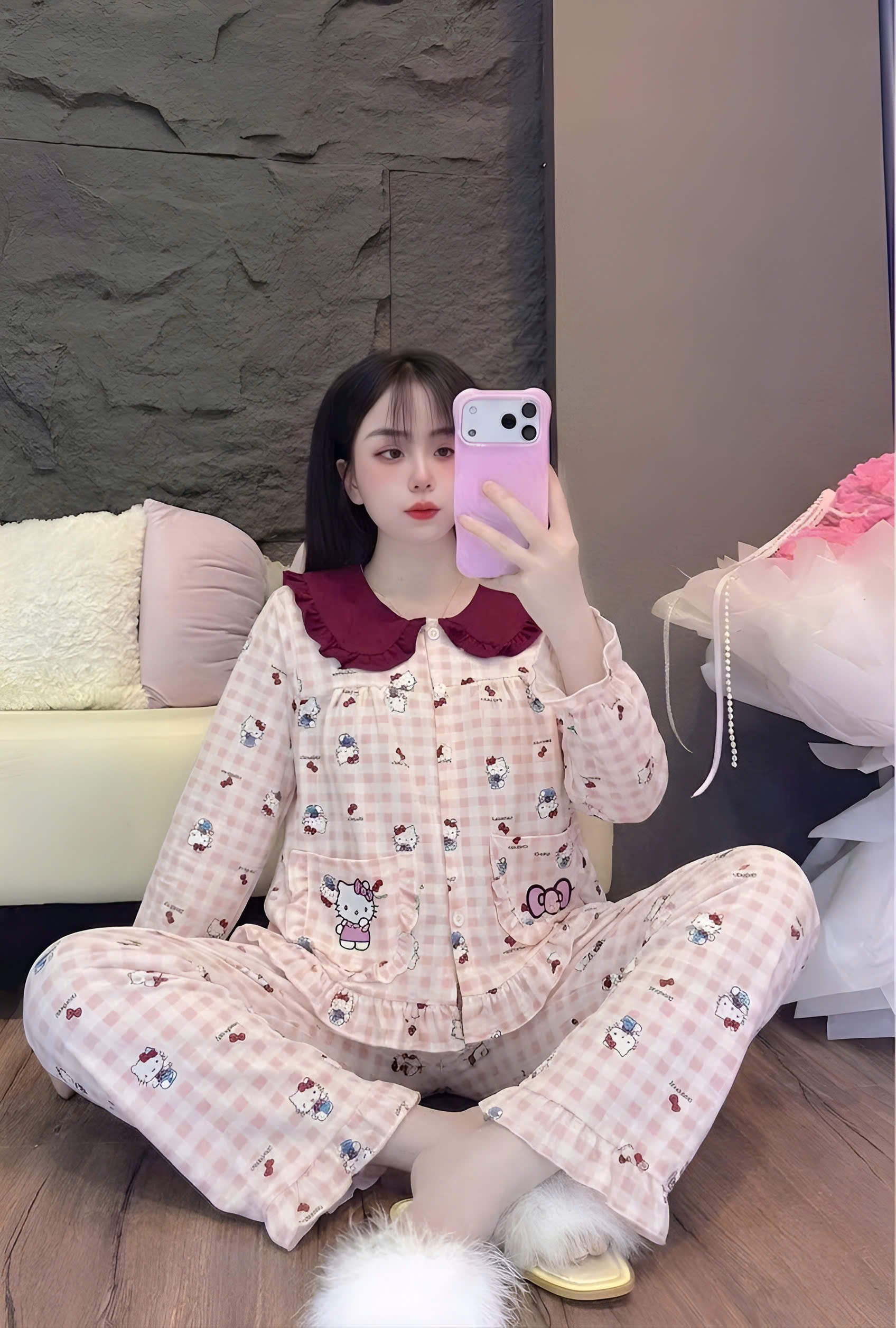 19 mẫu tay dài lụa đũi mềm dể thương