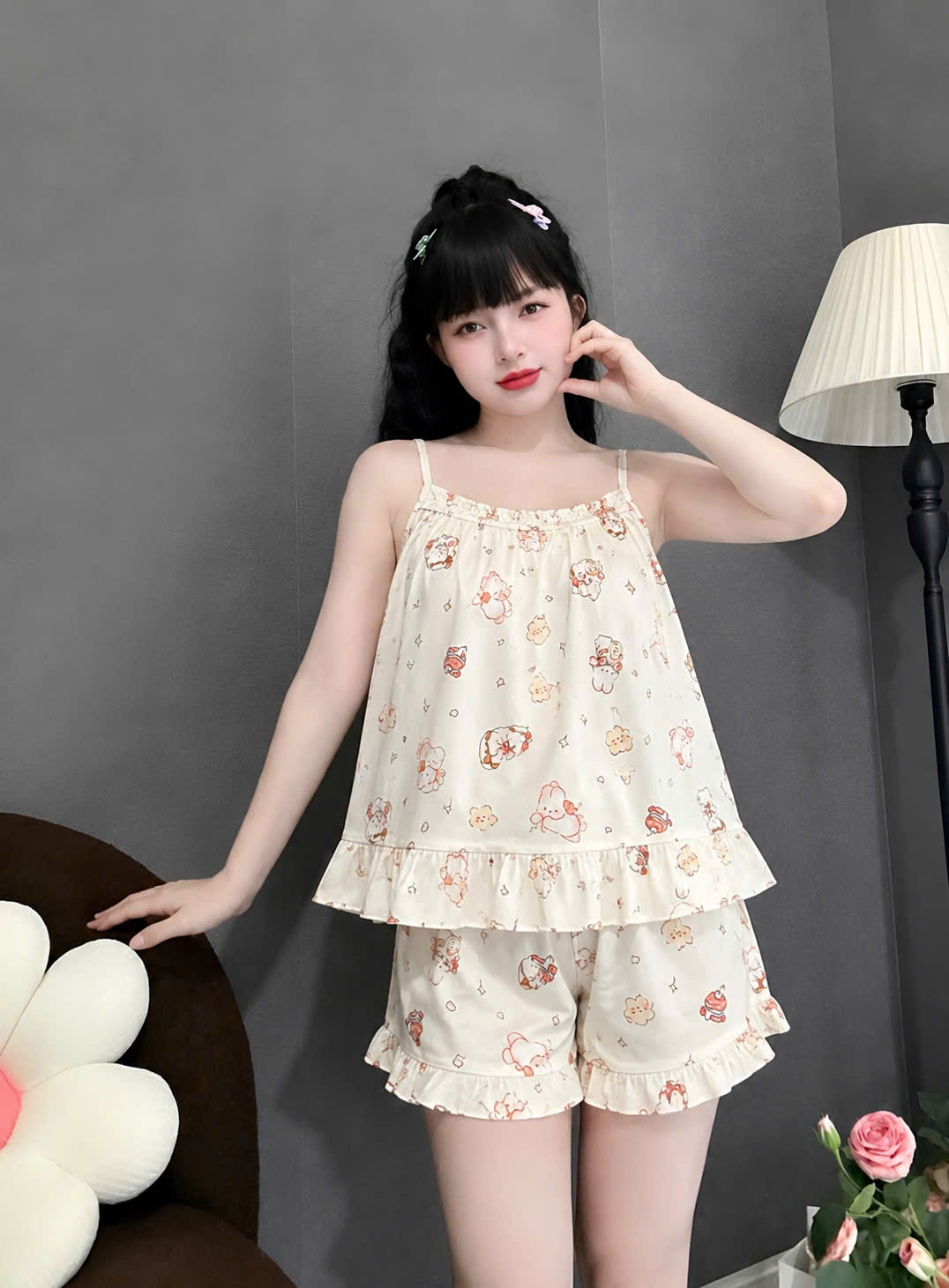 11 mẫu Đùi 2 dây tole dể thương