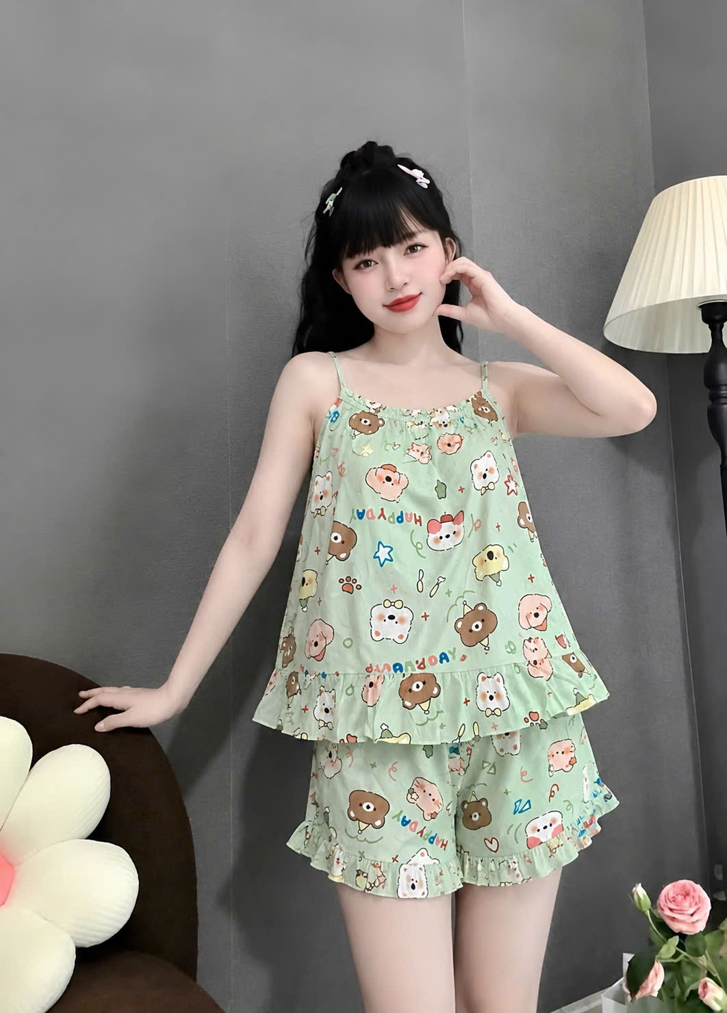 11 mẫu Đùi 2 dây tole dể thương