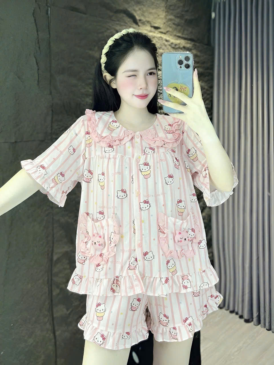 10 mẫu đùi lụa đũi mềm có gắn gấu