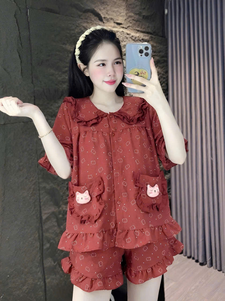 10 mẫu đùi lụa đũi mềm có gắn gấu