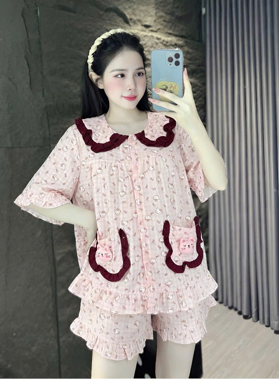 10 mẫu đùi lụa đũi mềm có gắn gấu