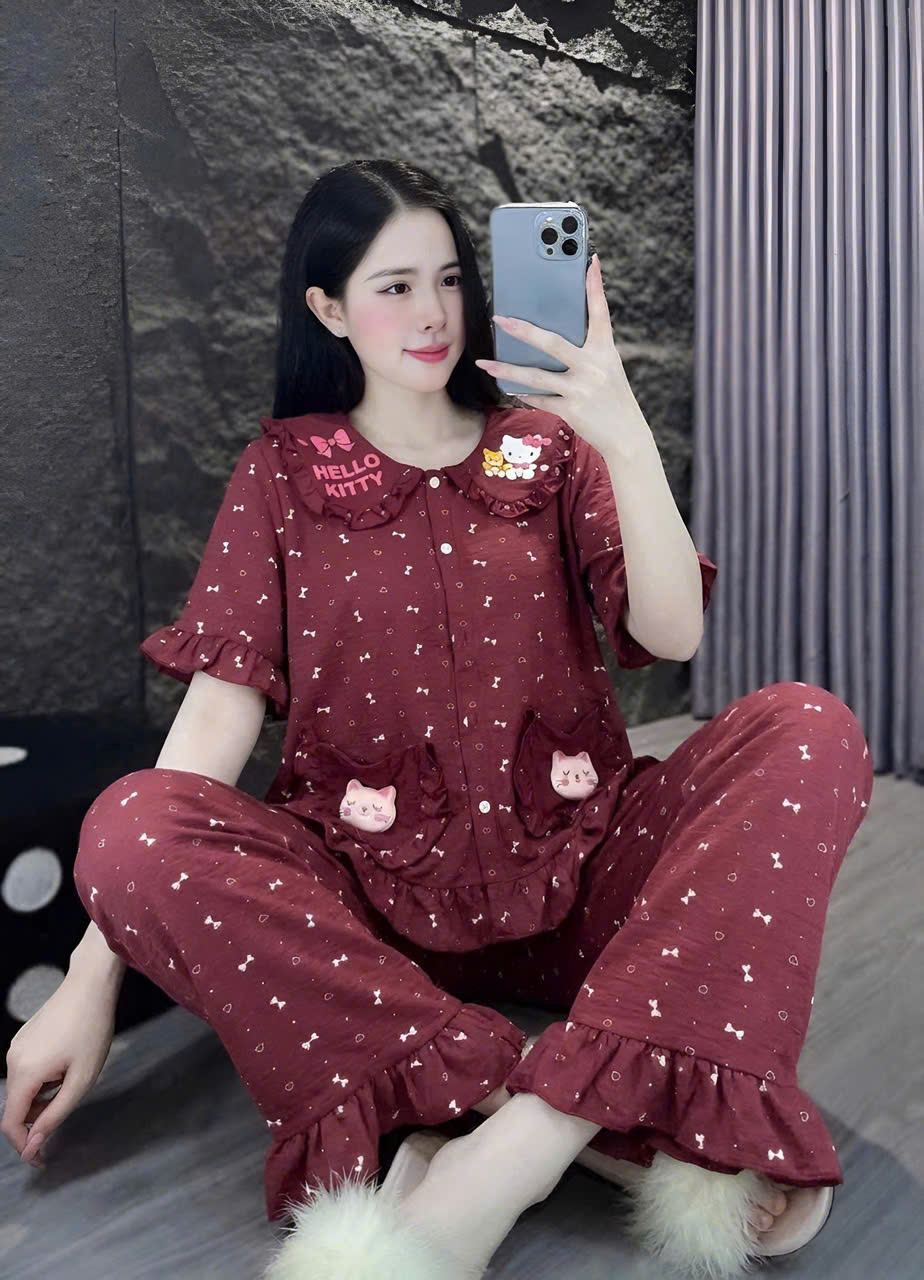 12 mẫu tay ngắn lụa đũi mềm
