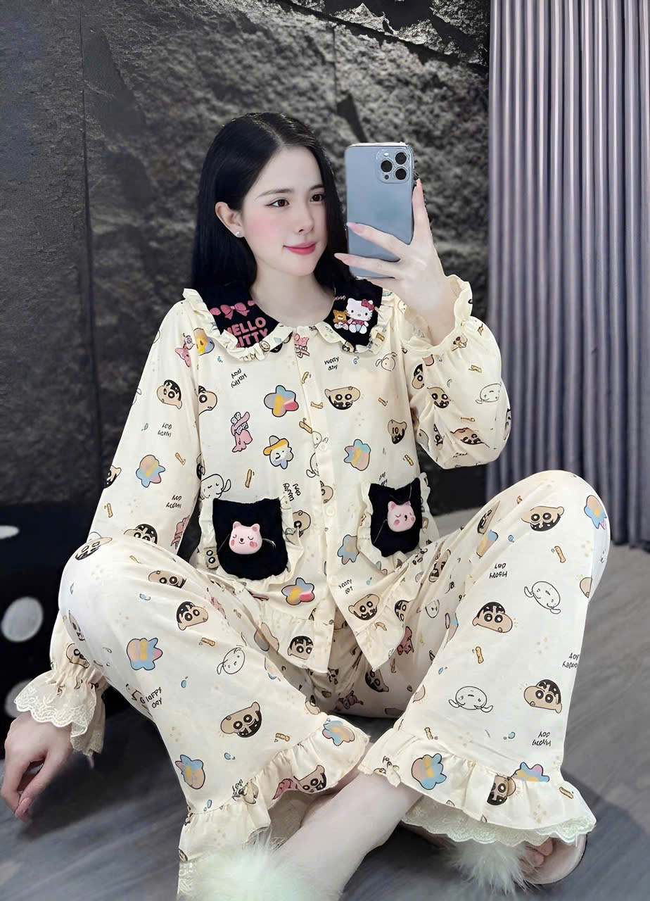 12 mẫu tay dài lụa đũi