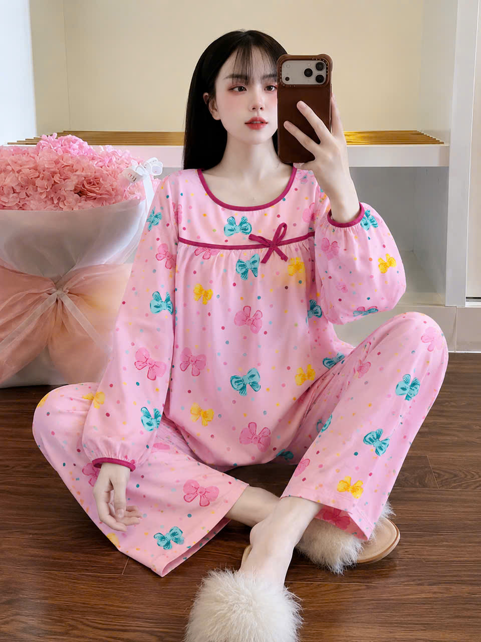 15 mẫu tay dài tole dể thương