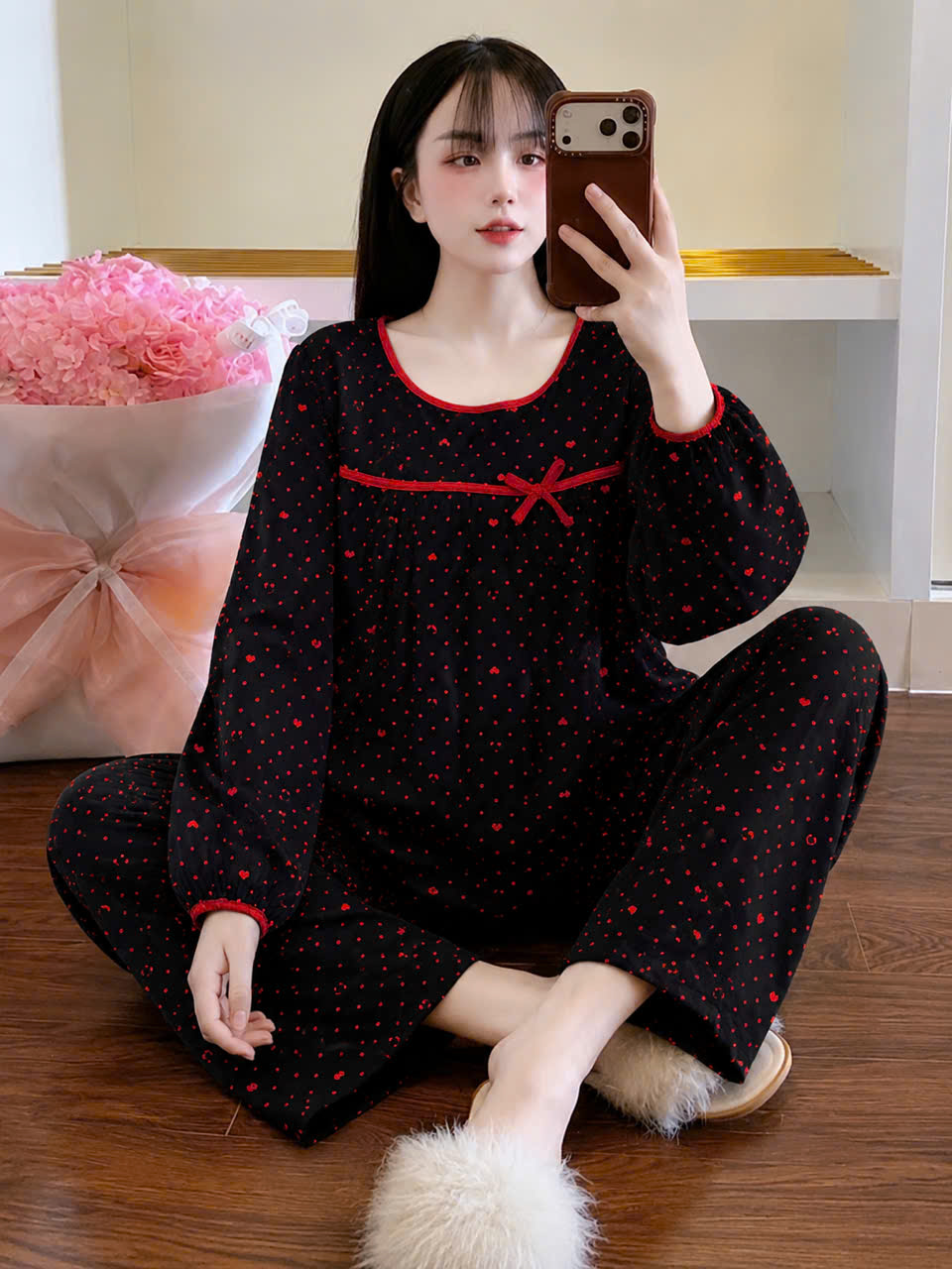 15 mẫu tay dài tole dể thương