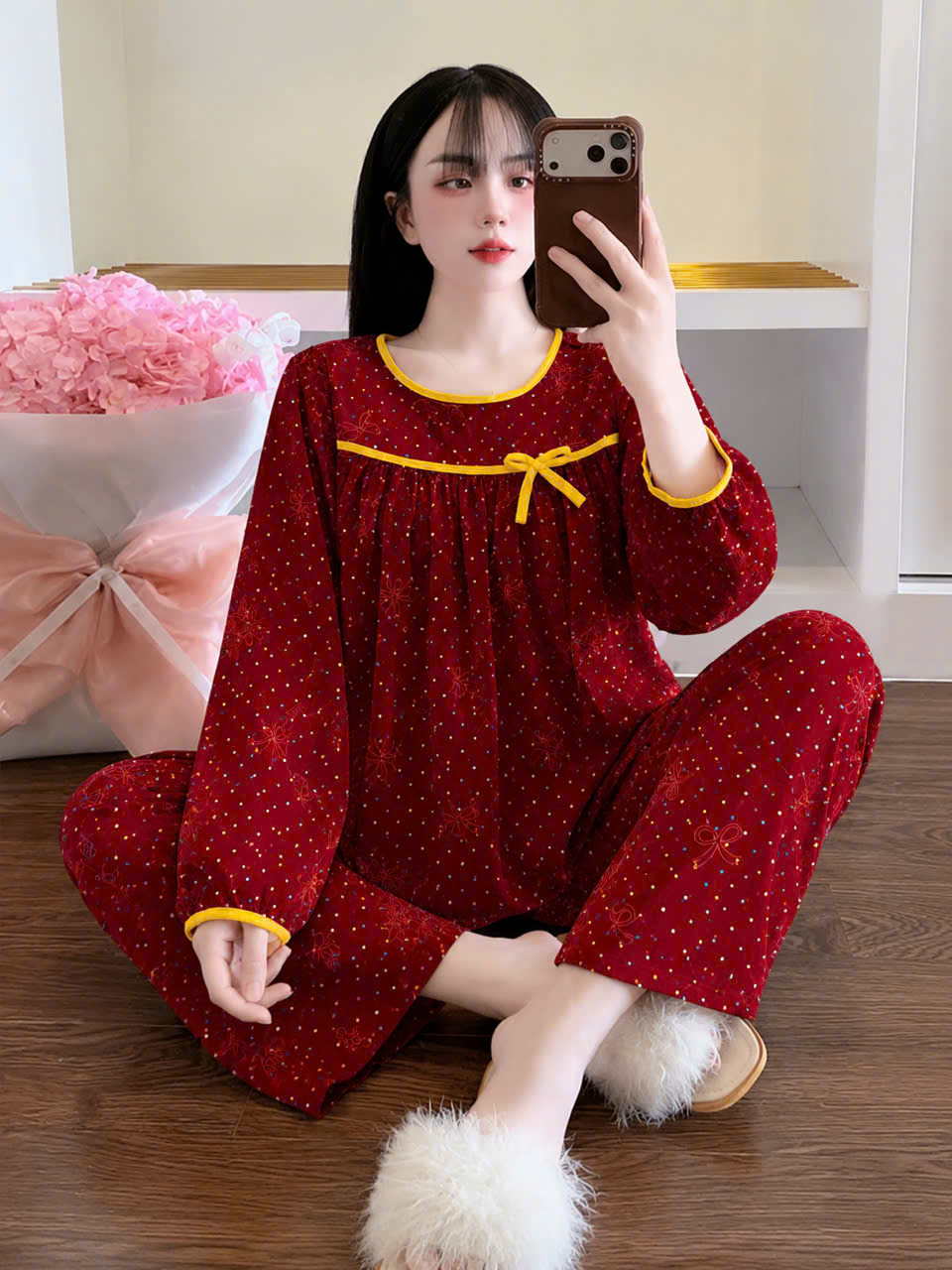 15 mẫu tay dài tole dể thương