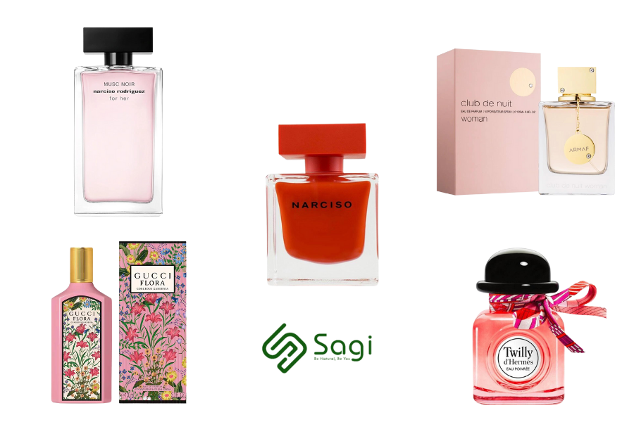 TOP 5 MÙI NƯỚC HOA NỮ ĐƯỢC ƯA CHUỘNG NHẤT HIỆN NAY