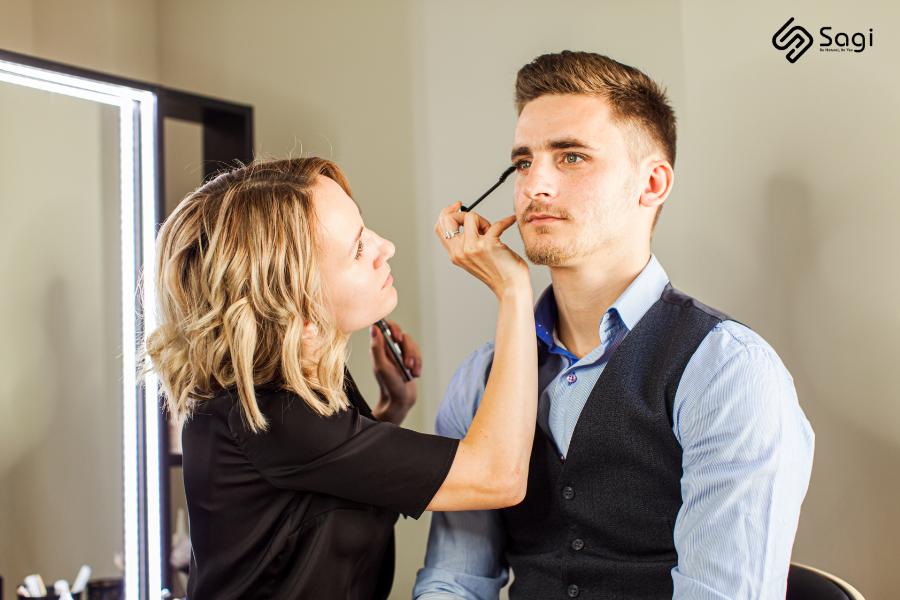 8 bước đơn giản trang điểm cho nam giới