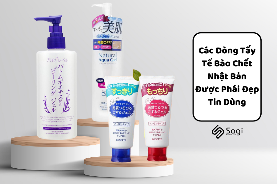 Các Dòng Tẩy Tế Bào Chết Nhật Bản Được Phái Đẹp Tin Dùng