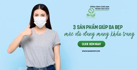 CHUYÊN GIA MÁCH 3 SẢN PHẨM CHĂM SÓC DA KHÔNG MỤN KHI PHẢI MANG KHẨU TRANG THƯỜNG XUYÊN