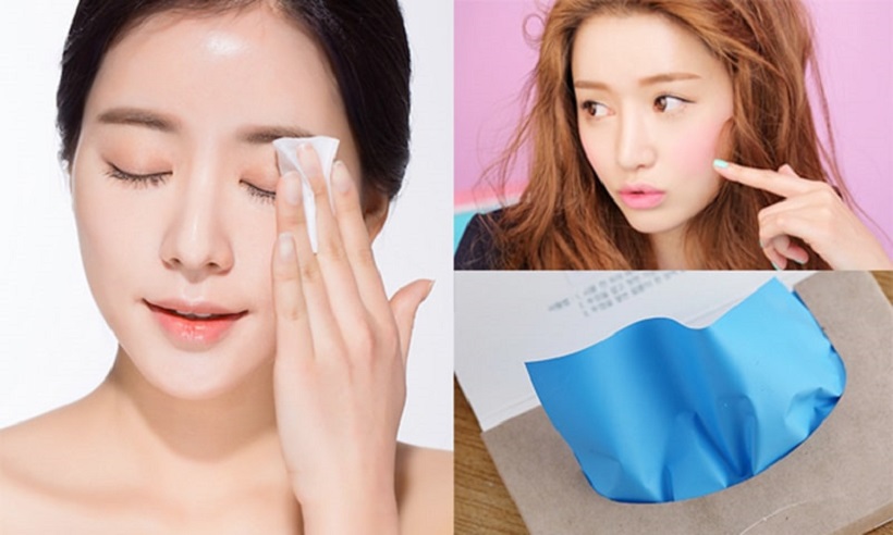 Giấy thấm dầu da mặt có tác dụng gì?