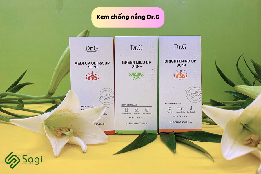 KEM CHỐNG NẮNG DR.G MEDI UV ULTRA UP SUN+ 50ML CÓ TỐT KHÔNG ? MUA Ở ĐÂU ?