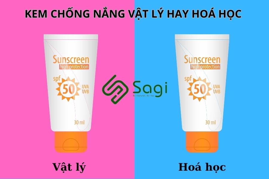NÊN SỬ DỤNG KEM CHỐNG NẮNG VẬT LÝ HAY HOÁ HỌC ?