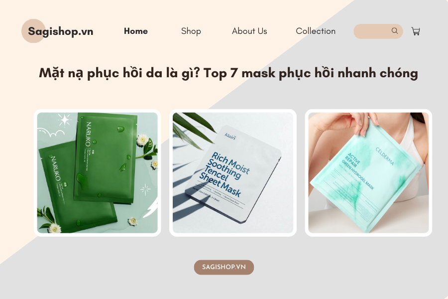 Mặt nạ phục hồi da là gì? Top 7 mask phục hồi nhanh chóng