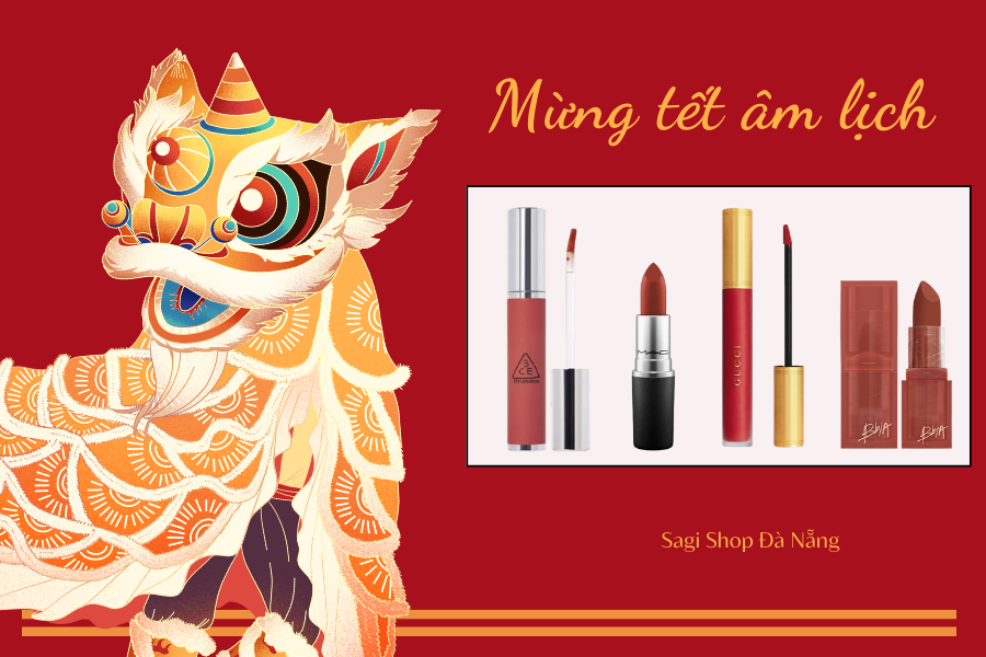 Những thỏi son trendy cho dịp Tết Nguyên Đán 2024 giúp bạn nổi bật giữa sắc Xuân