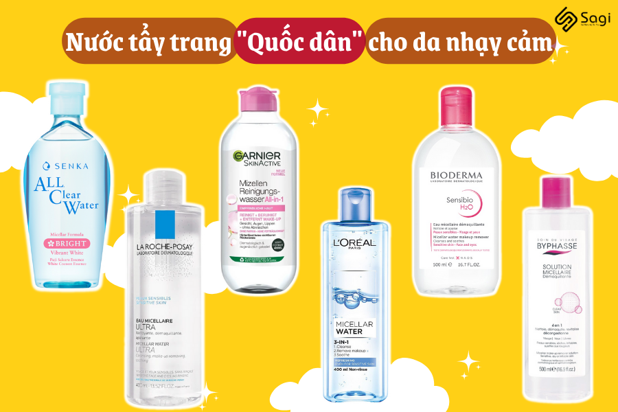 Nước tẩy trang “quốc dân” dịu nhẹ dành riêng cho da nhạy cảm