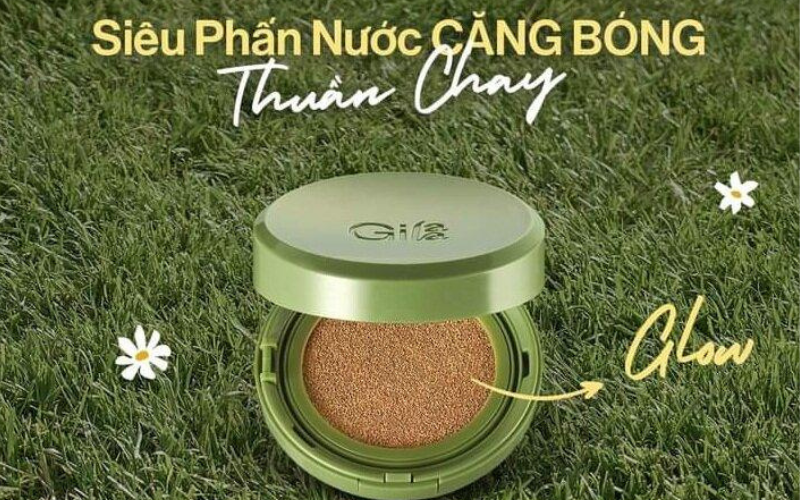 GILAA VEGAN MAKEUP : PHẤN NƯỚC THUẦN CHAY “HÔ BIẾN’ LÀN DA MỊN MƯỢT KHÔNG TÌ VẾT