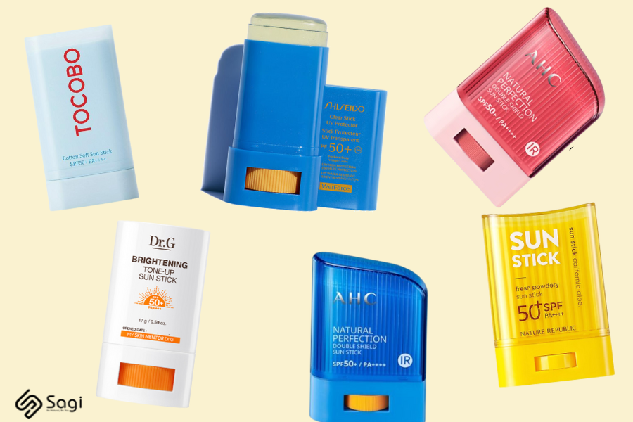 Review các dòng chống nắng dạng sáp/ thỏi tiện lợi