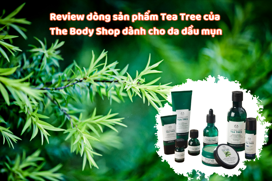 Review dòng sản phẩm Tea Tree của The Body Shop dành cho da dầu mụn
