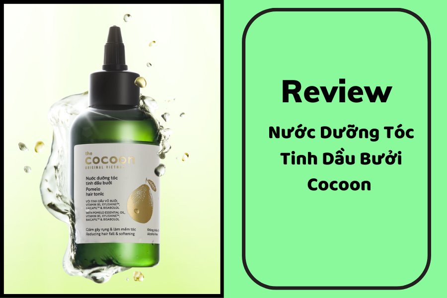 Review nước dưỡng tóc Cocoon có tốt không? Cách dùng mẫu mới