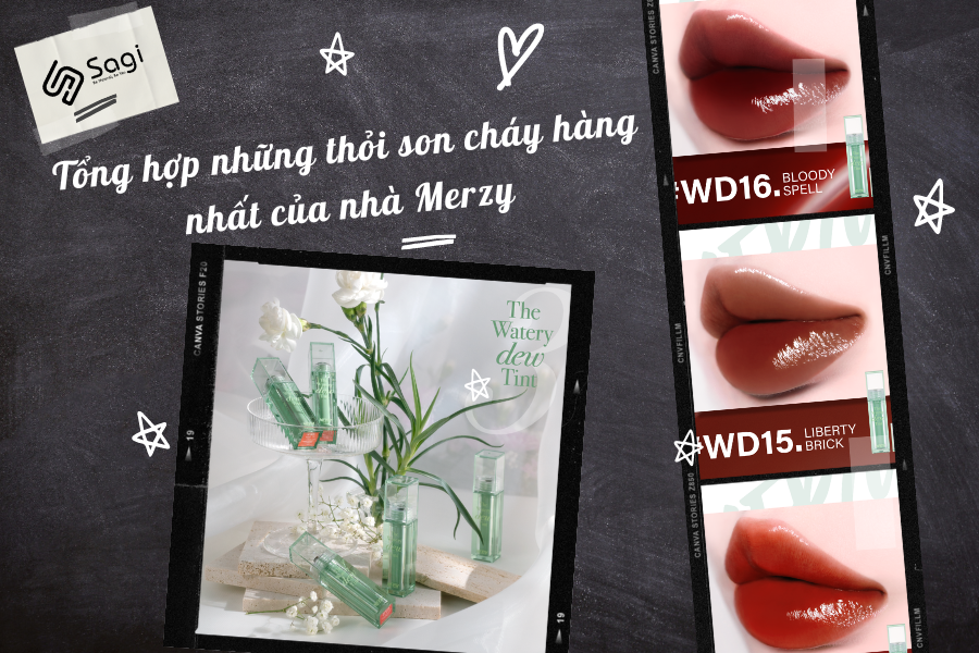 Tổng hợp những thỏi son đẹp cháy hàng nhất của nhà Merzy