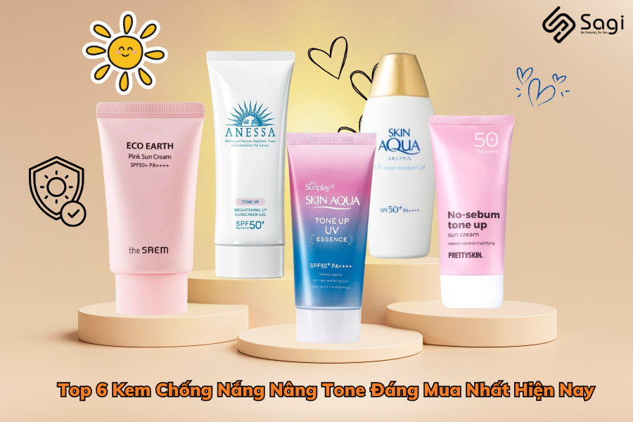Top 6 Kem Chống Nắng Nâng Tone Đáng Mua Nhất Hiện Nay