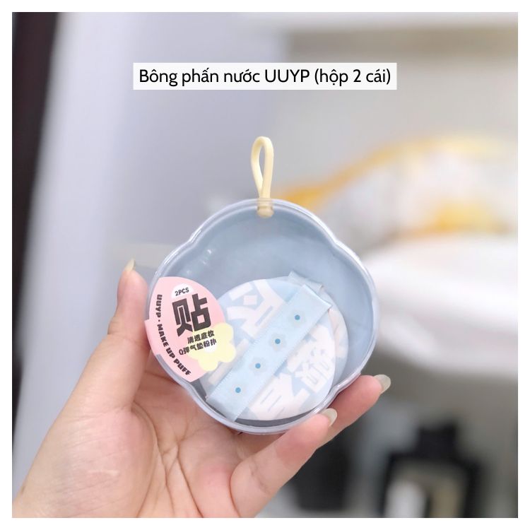 Set Bông Phấn Cushion UUYP (Hộp 2 Cái)