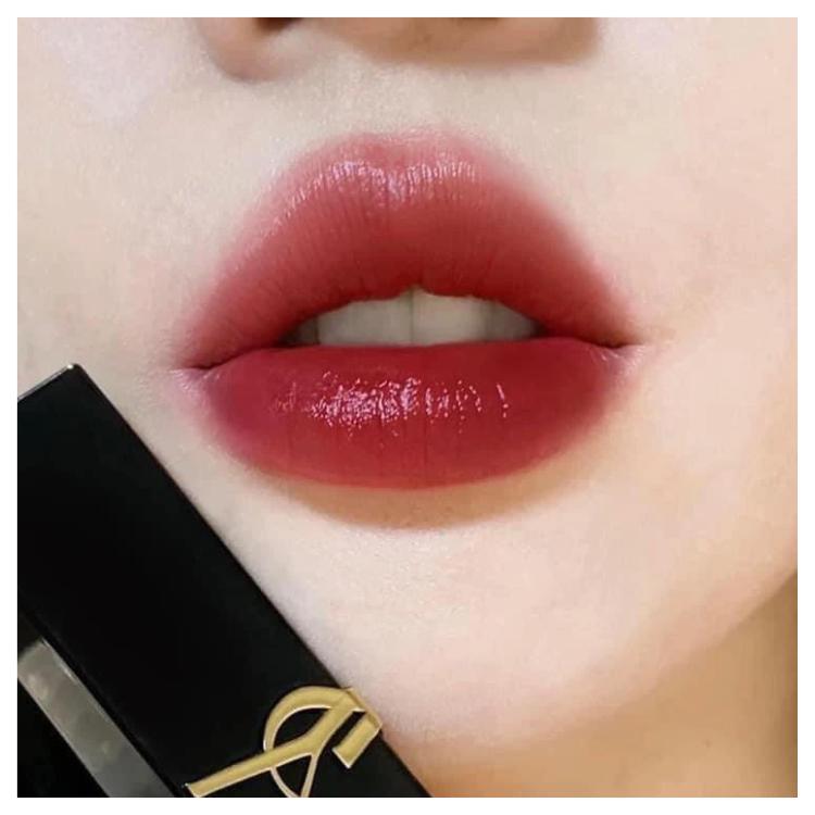 Son YSL The Bold High Pigment Lipstick 1971 Rouge Provocation đỏ lạnh quyền lực