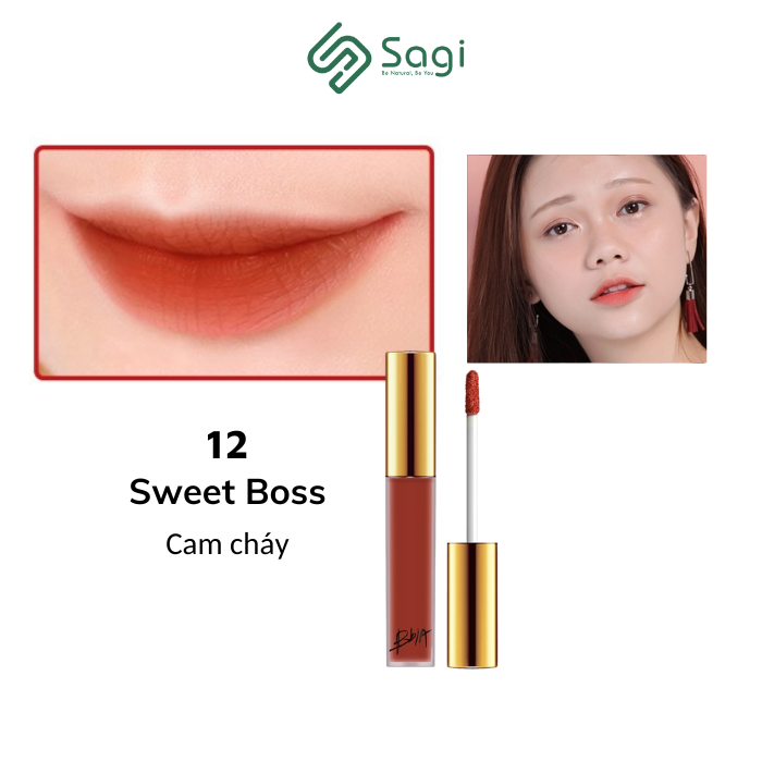 Son kem BBIA velvet lip tint - #12