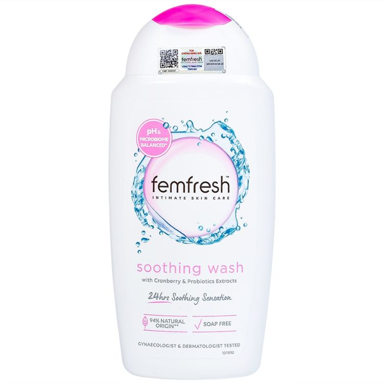 FEMFRESH. dung dịch vệ sinh 250ml HỒNG