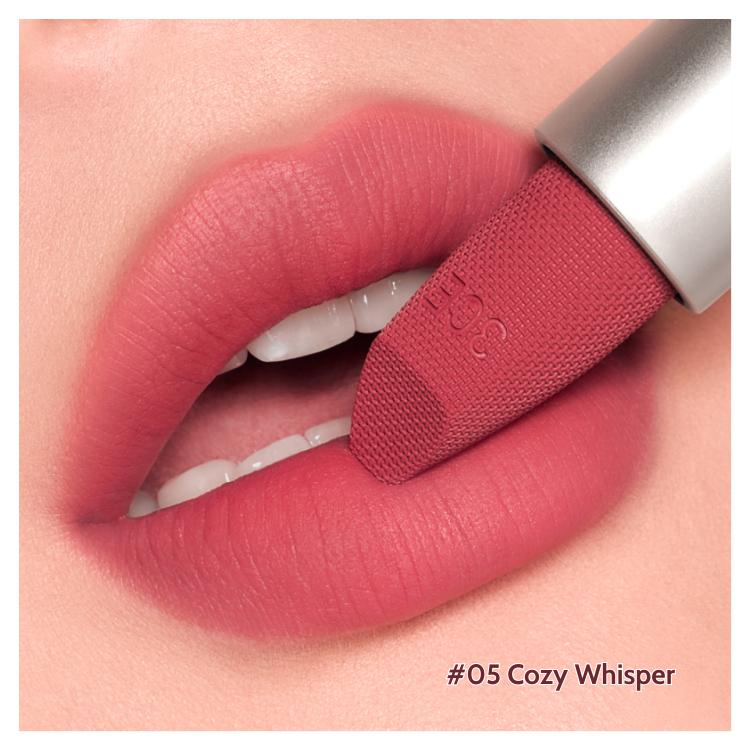 Son Thỏi 3CE Cashmere Hug Lipstick #05 Cozy Whisper Hồng đất ngọt ngào