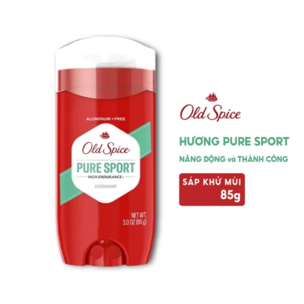 Sáp khử mùi Old Spice Pure Sport High Endurance 85g