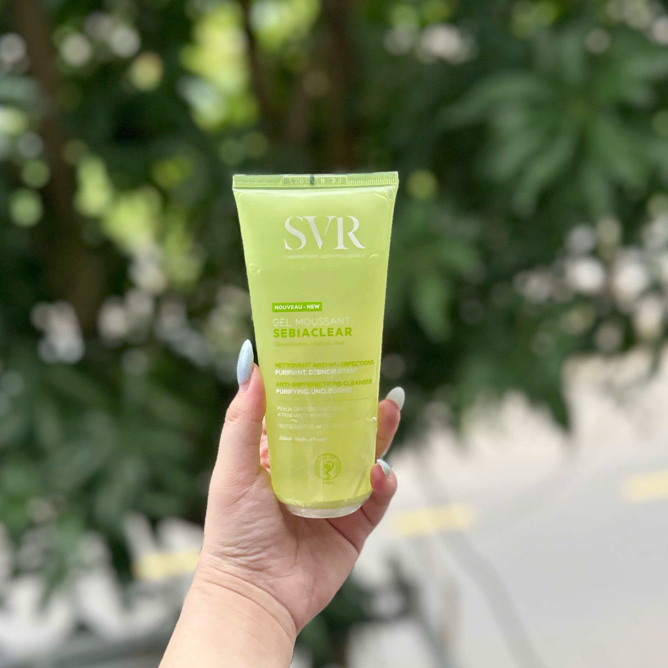 [mẫu mới] Sữa Rửa Mặt dạng Gel SVR Sebiaclear Gel Moussant 200ml