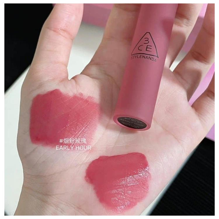 Son Kem 3CE Blur Water Tint #Early Hour sắc cam ngọt ngào và tươi tắn