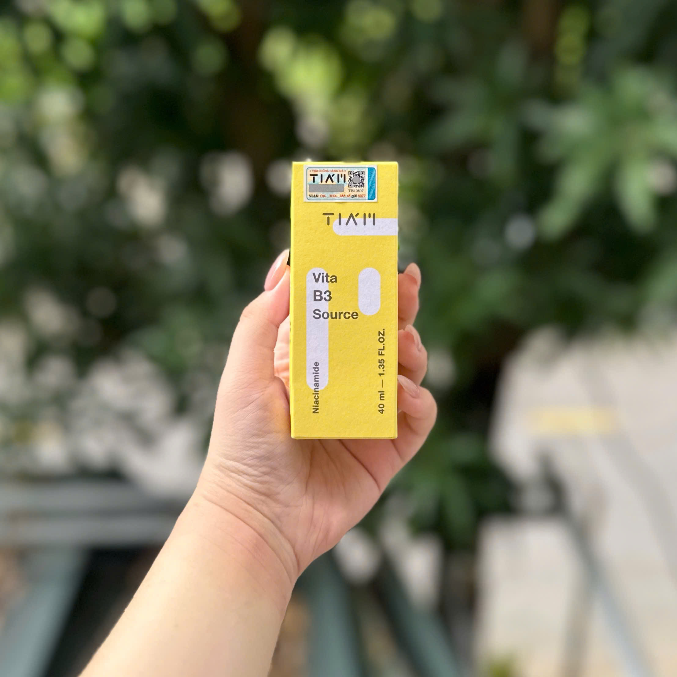 Serum Tiam Tinh Chất Dưỡng Trắng Da, Giảm Thâm Nám, Phục Hồi Da Sau Mụn Tiam Vita B3 Source Serum 40ml