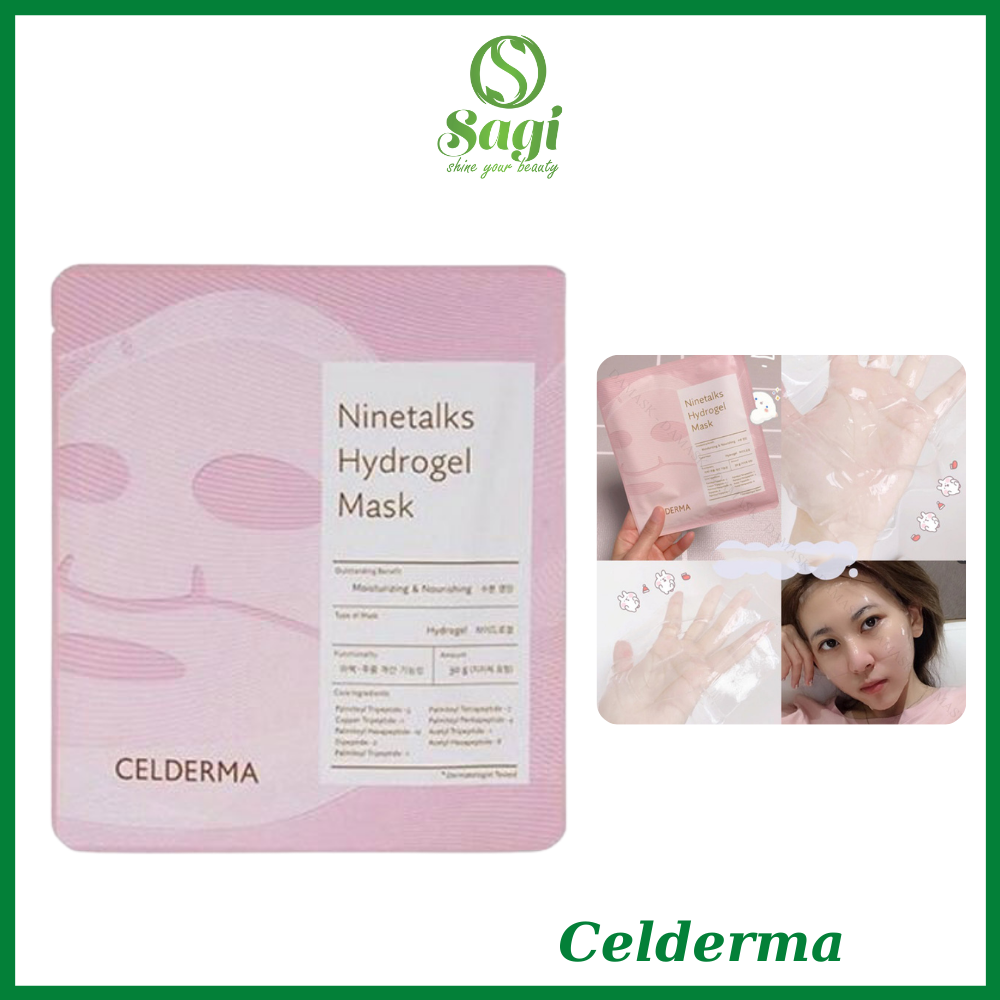 Mặt nạ Celderma Ninetalks Hydrogel