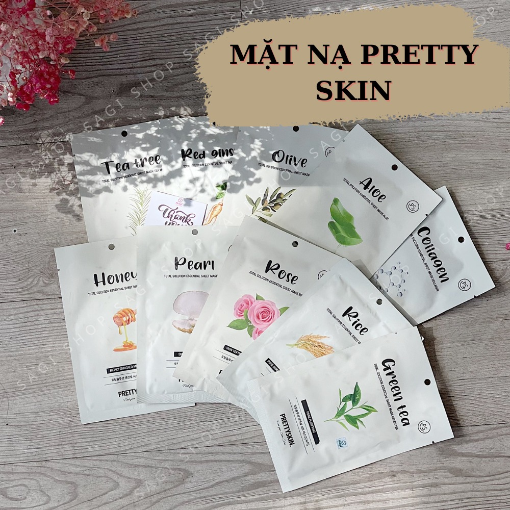 Mặt nạ giấy Pretty Skin - Collagen