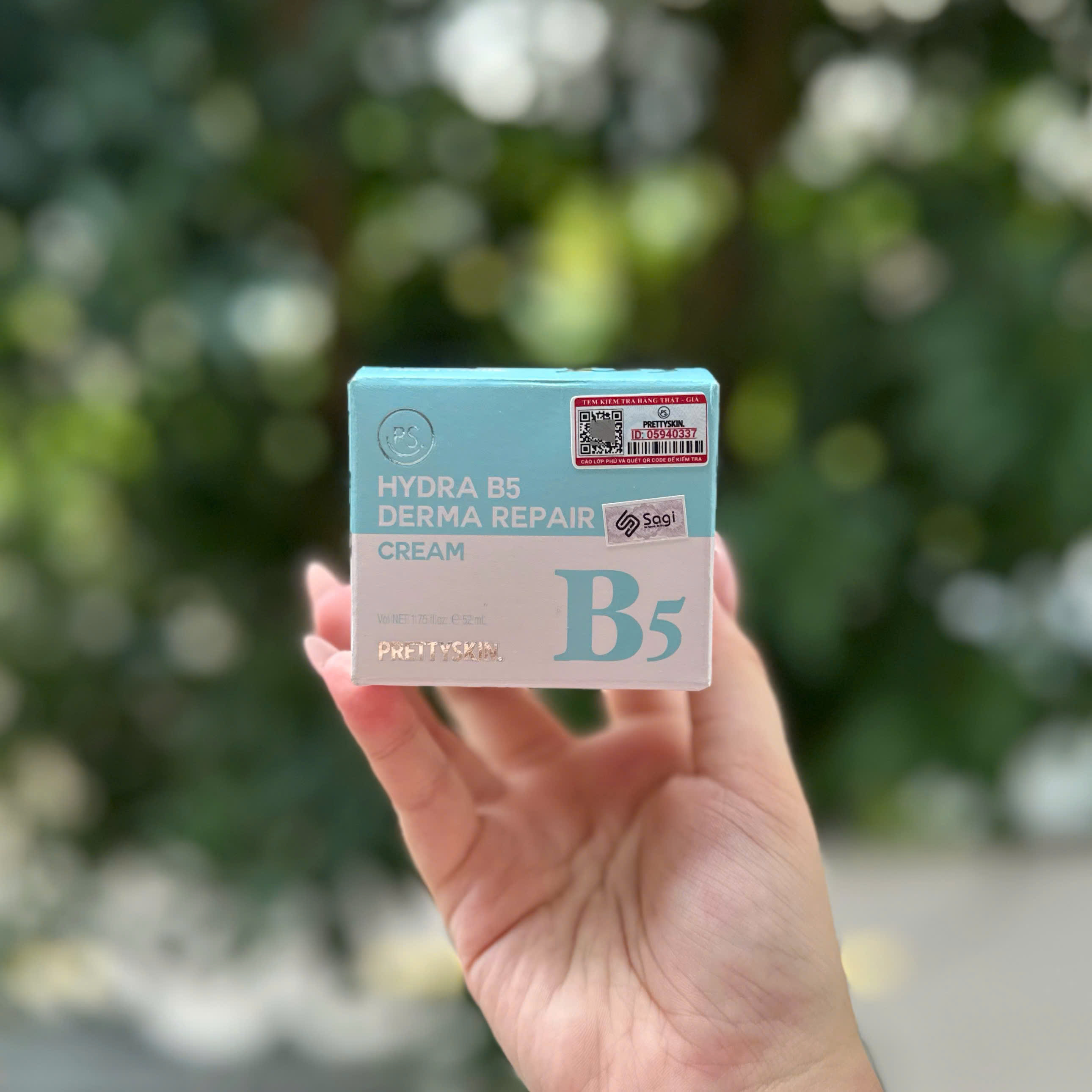 Kem Dưỡng Phục Hồi Trắng Da PrettySkin Hydra B5 52ml