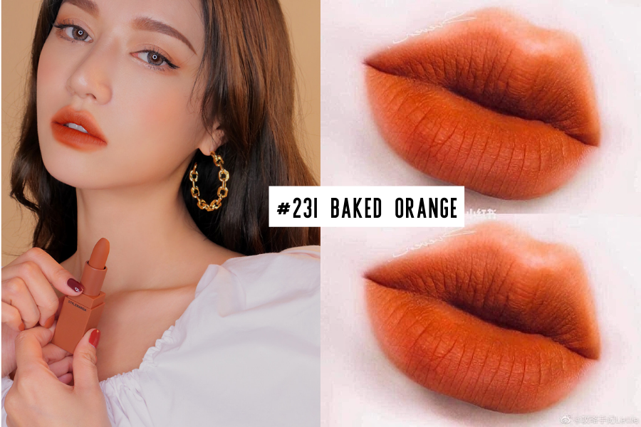 Son Thỏi 3CE Mood Recipe - 231 Baked orange