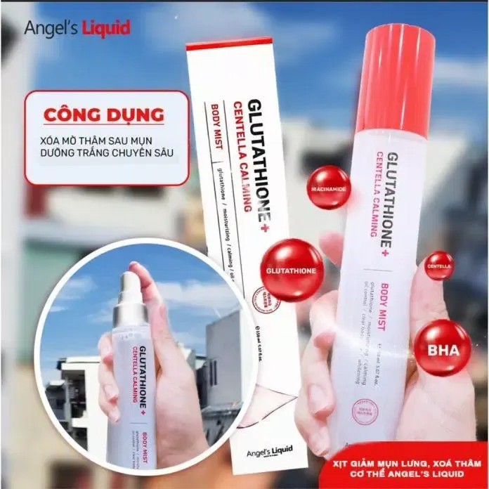 Xịt Giảm Mụn Lưng Angel's Liquid