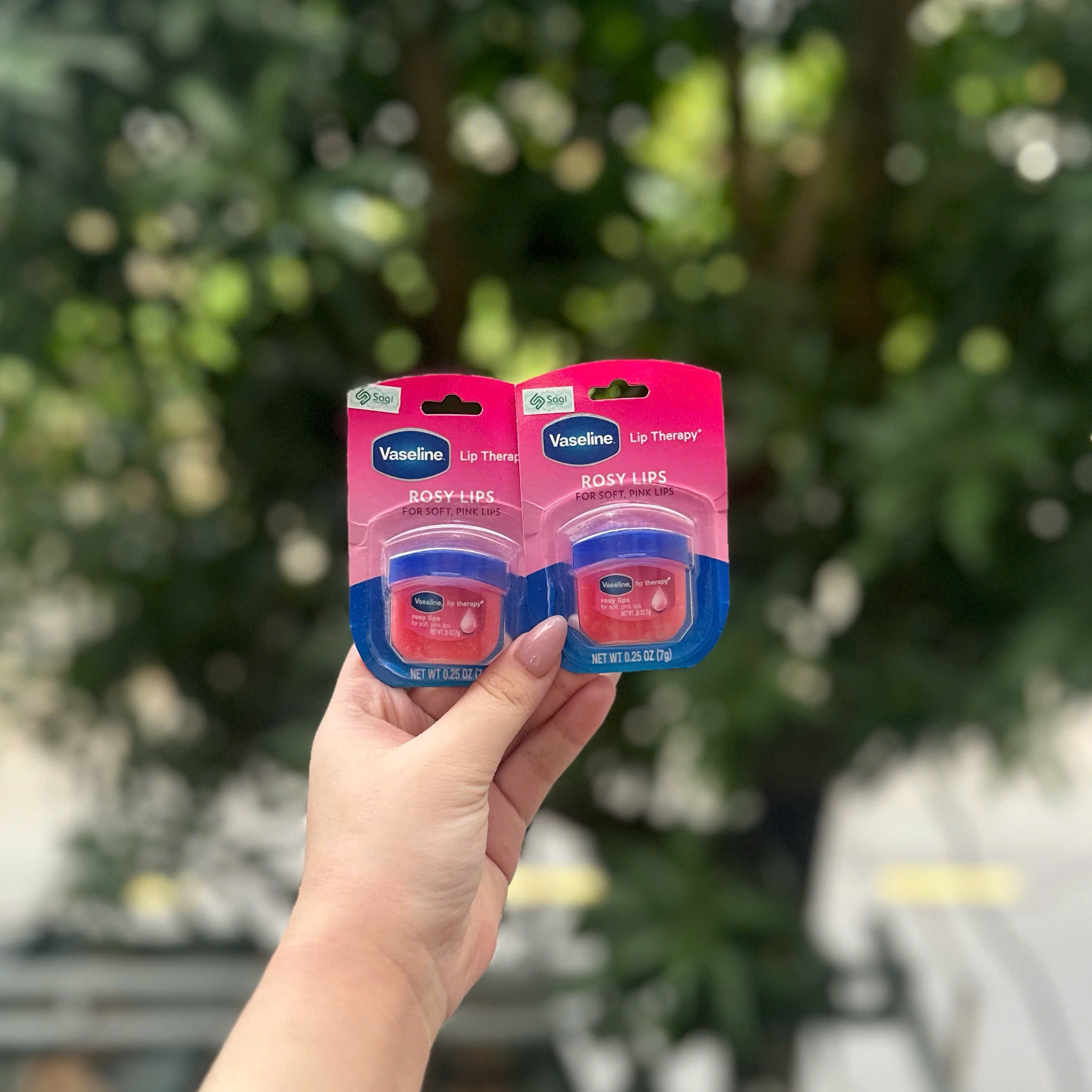 Son dưỡng vaseline 7g - rose