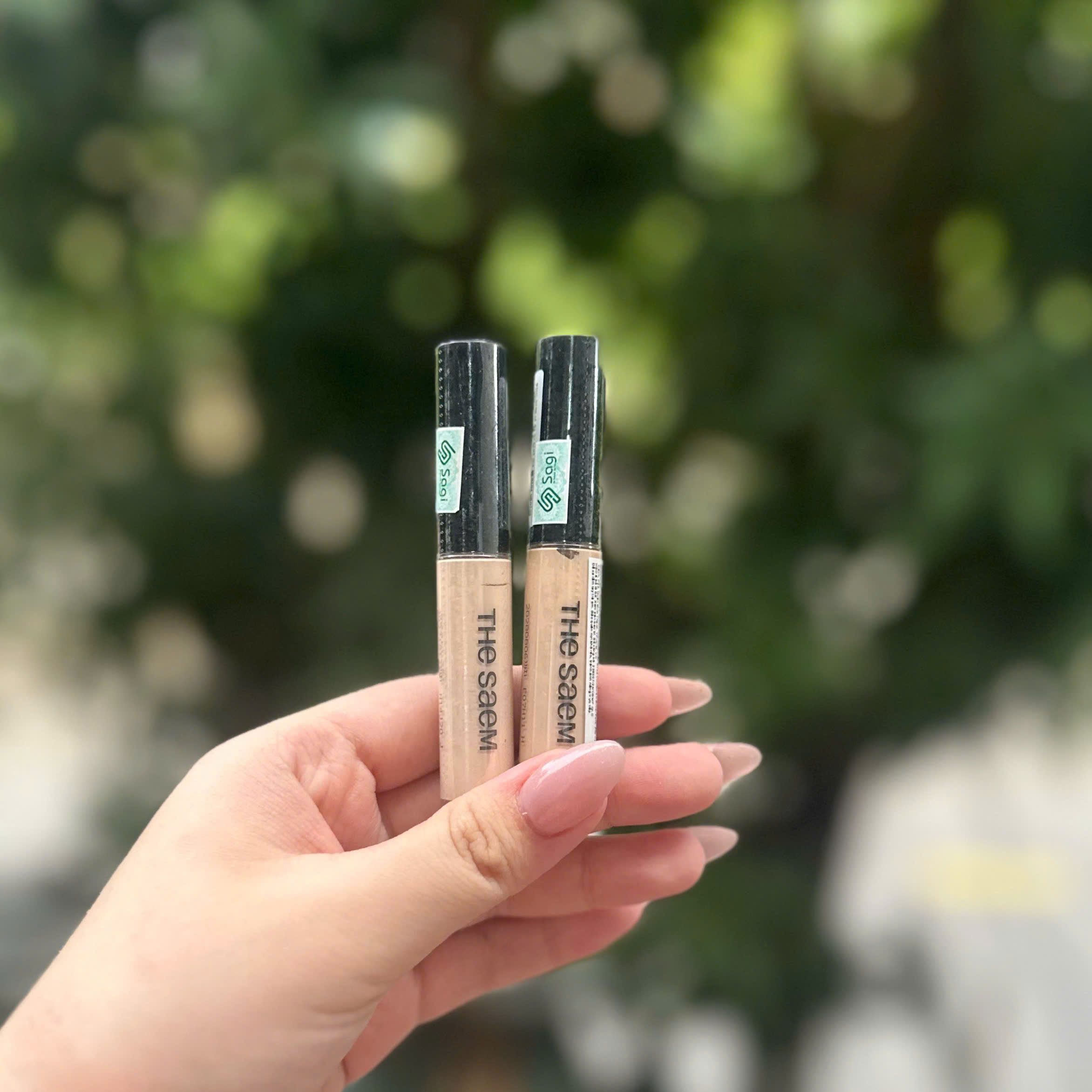 Kem Che Khuyết Điểm The Saem Cover Perfection Tip