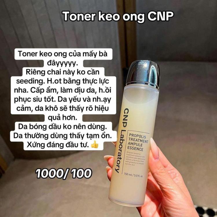 Nước Thần Keo Ong Phục Hồi Da CNP Laboratory Treatment Ampule Set 2 Chai (100ml + 150ml)