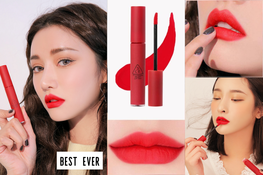 Son kem 3CE Velvet Lip Tint - Best Ever