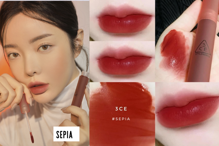 Son Kem 3CE Blur Water Tint - Sepia