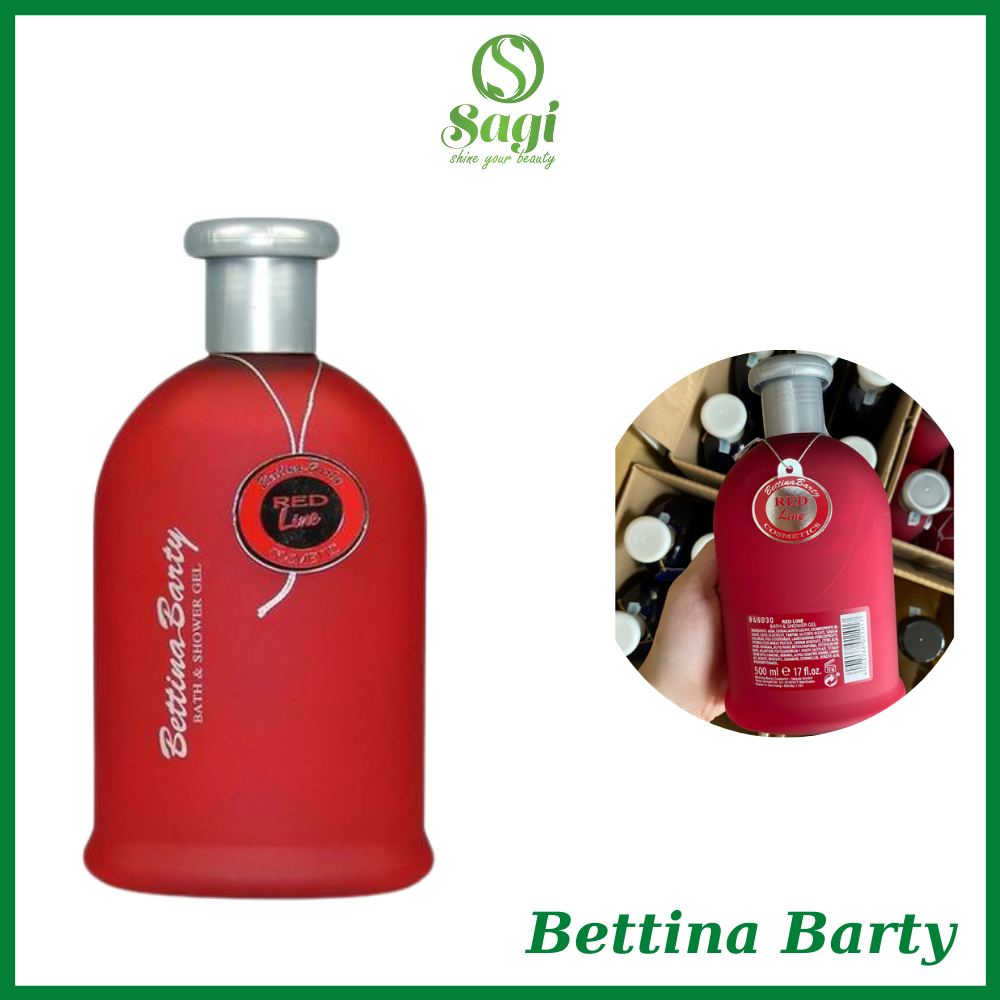 Sữa Tắm Bettina Barty Red Line 500ml